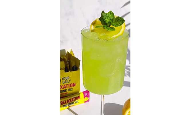 Liweli Springtime Spritz Mocktail Featured Image